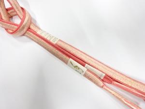 未使用品　正絹　手組帯締め